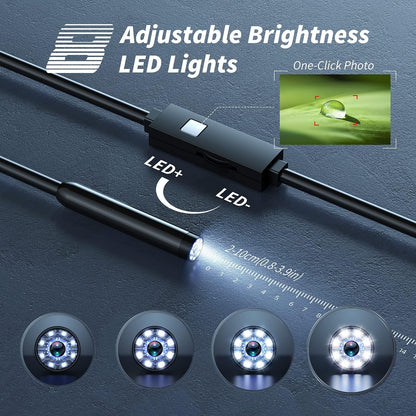 🔥🔦Endoscope Camera with Light