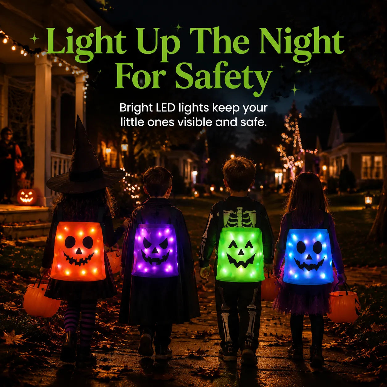 Reusable Halloween Treat Bags That Make Every Trick-or-Treat Moment More Magical-Last Day Sale-50% OFF🔥