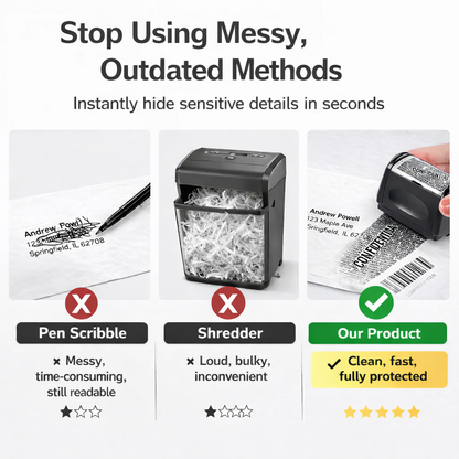 🔥 Limited Time Promotion! Personal Information Protection Stamp
