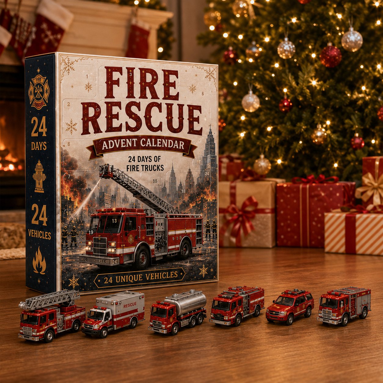 🚒Fire Rescue 24-Day Advent Calendar