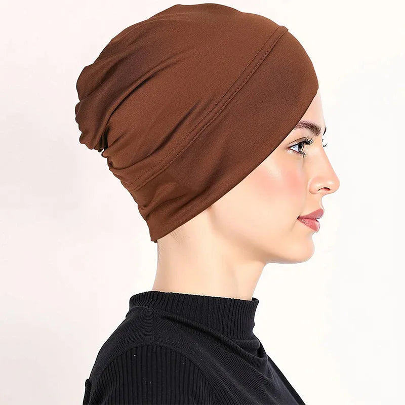 🔥Buy 2 Get 1 Free! ⏰Women’s Soft Stretch Turban Beanie Cap