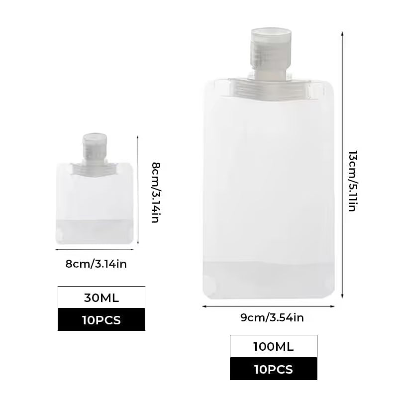 🔥Last Day 50% Off ✨Portable Travel Fluid Dispensing Packing Bag🏷️