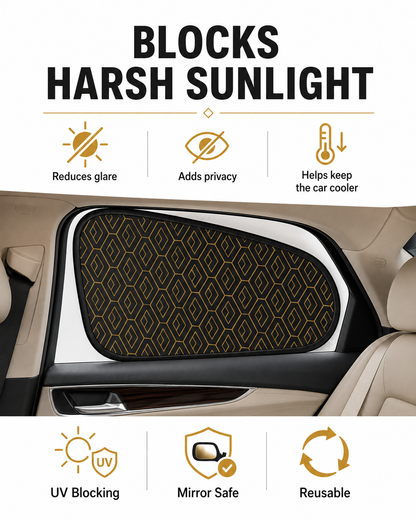 🚗 Premium Car Side Window Sunshade – UV Blocking Privacy Cover