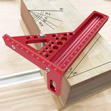 3D Multi-Purpose Carpenter's Triangle Square