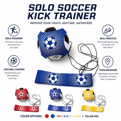 🔥 2026 Best Seller – Solo Soccer Kick Trainer ⚽
