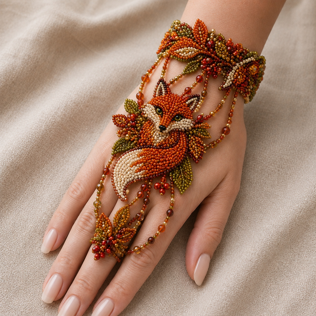 🔥 49% OFF – NEW ARRIVAL✨ DIY Beaded Hand Bracelet Kit – Create Your Own Wearable Art🔥Last 4 hours🔥BUY 3 GET 1 FREE (Add 4 Pcs To Cart)