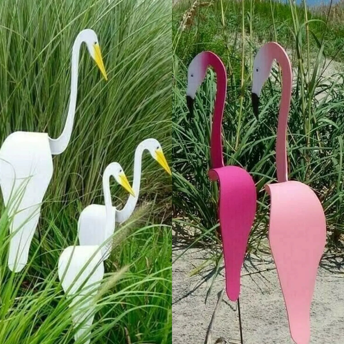 🐦 50% OFF Today | Florida Dancing Birds Metal Garden Art 🌿