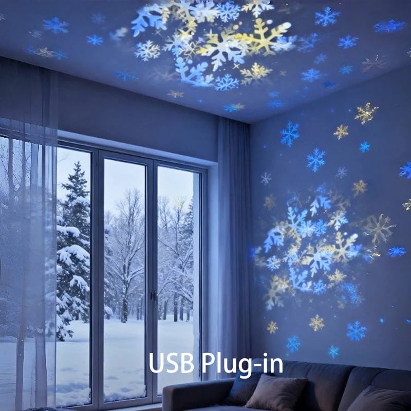 🔥Last Day 50% Off🔥💡Dynamic rotating LED light projector