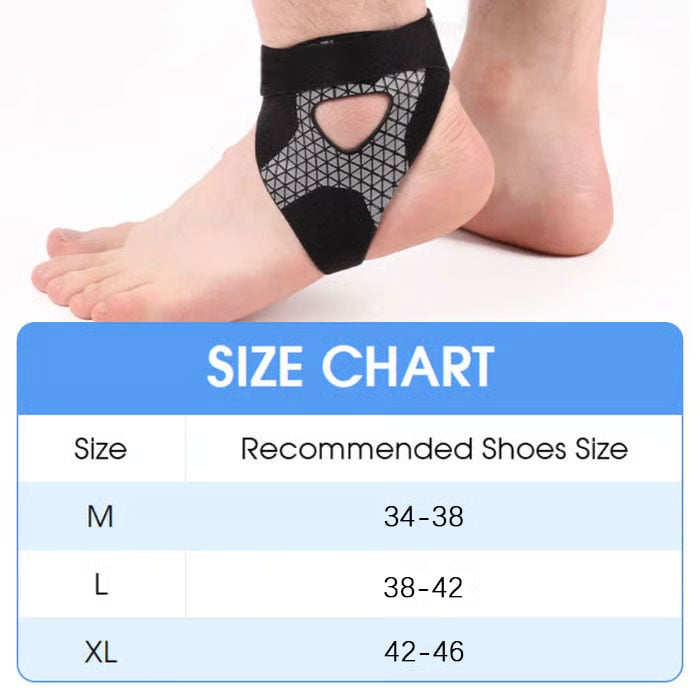 ⏳ 50% OFF Today ⏰ Adjustable Elastic Ankle Brace 🦶 Comfortable Support for Sports, Walking & Daily Use