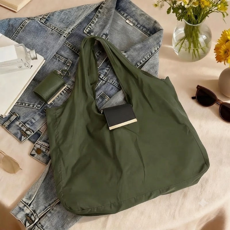 ✨Foldable Keychain Bag Reusable Grocery Bags