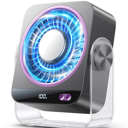 🔥 Hot Sale 50% OFF | 🌬️ Turbo Desk Cooling Fan | Ultra-Quiet Airflow with Digital Display