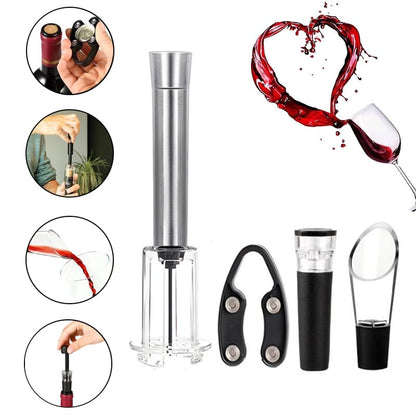 🍷Air Pump Cork Remover Wine Bottle Opener🔥