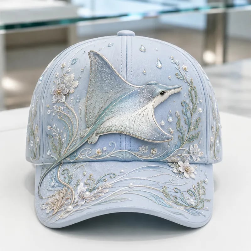 🔥 Last Day 49% OFF – 🌊 Ocean Creatures Printed Cap