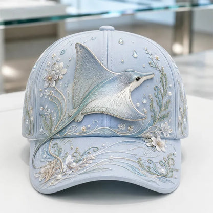 🔥 Last Day 49% OFF – 🌊 Ocean Creatures Printed Cap