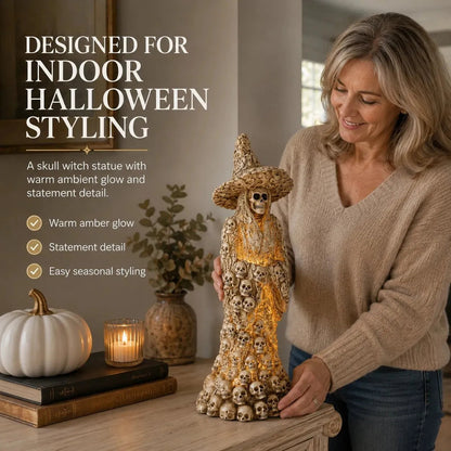 🔥Flash Sale 50% OFF-Skeleton Witch Ornament(🎁BUY 2 FREE SHIPPING)