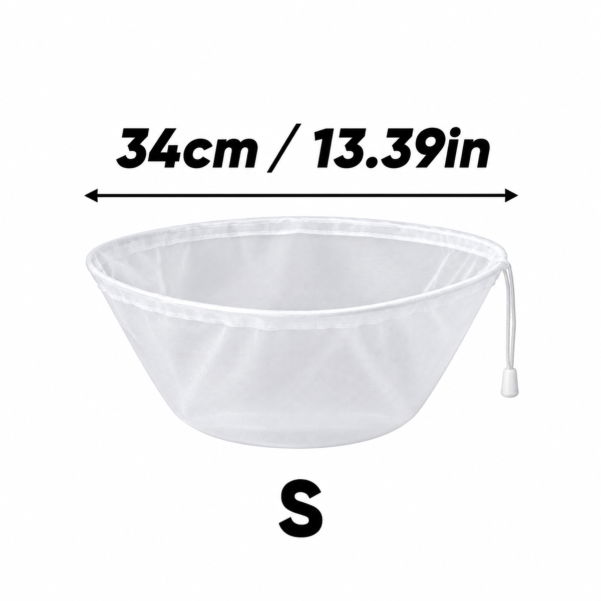 🔥 2026 Hot Sale ✨No-Mess Fine Mesh Nylon Strain Bag🥬
