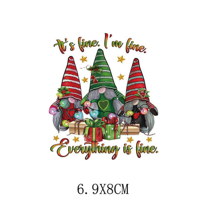 15PCS Christmas Mystery DTF Transfer Bundle – Ready to Press Holiday Designs for Festive DIY Creations