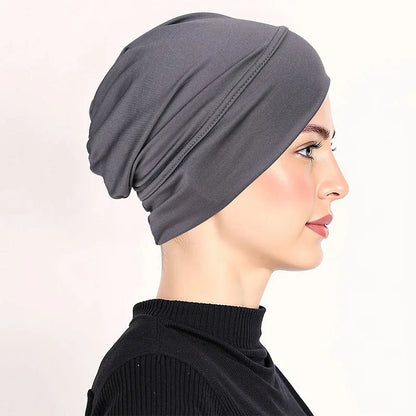 🔥Buy 2 Get 1 Free! ⏰Women’s Soft Stretch Turban Beanie Cap