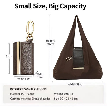 ✨Foldable Keychain Bag Reusable Grocery Bags
