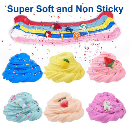 Super Clay Slime DIY Soft & Squishy Clay Scented Slime Sensory Clay💗