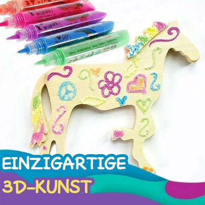 🎁🔮Magic Pen – Draw in 3D with a single stroke!🎄 DIY bubble "popcorn" effect drawing pens – Buy 3 Get 2 🔥