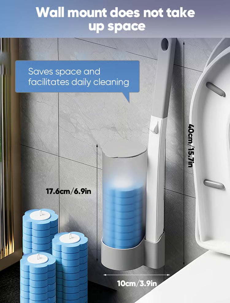 👉 Disposable Toilet Cleaning Brush — Hygienic, Easy & Mess-Free