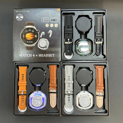 ⌚🎧FusionFit Pro Set - D21 watch4 SET