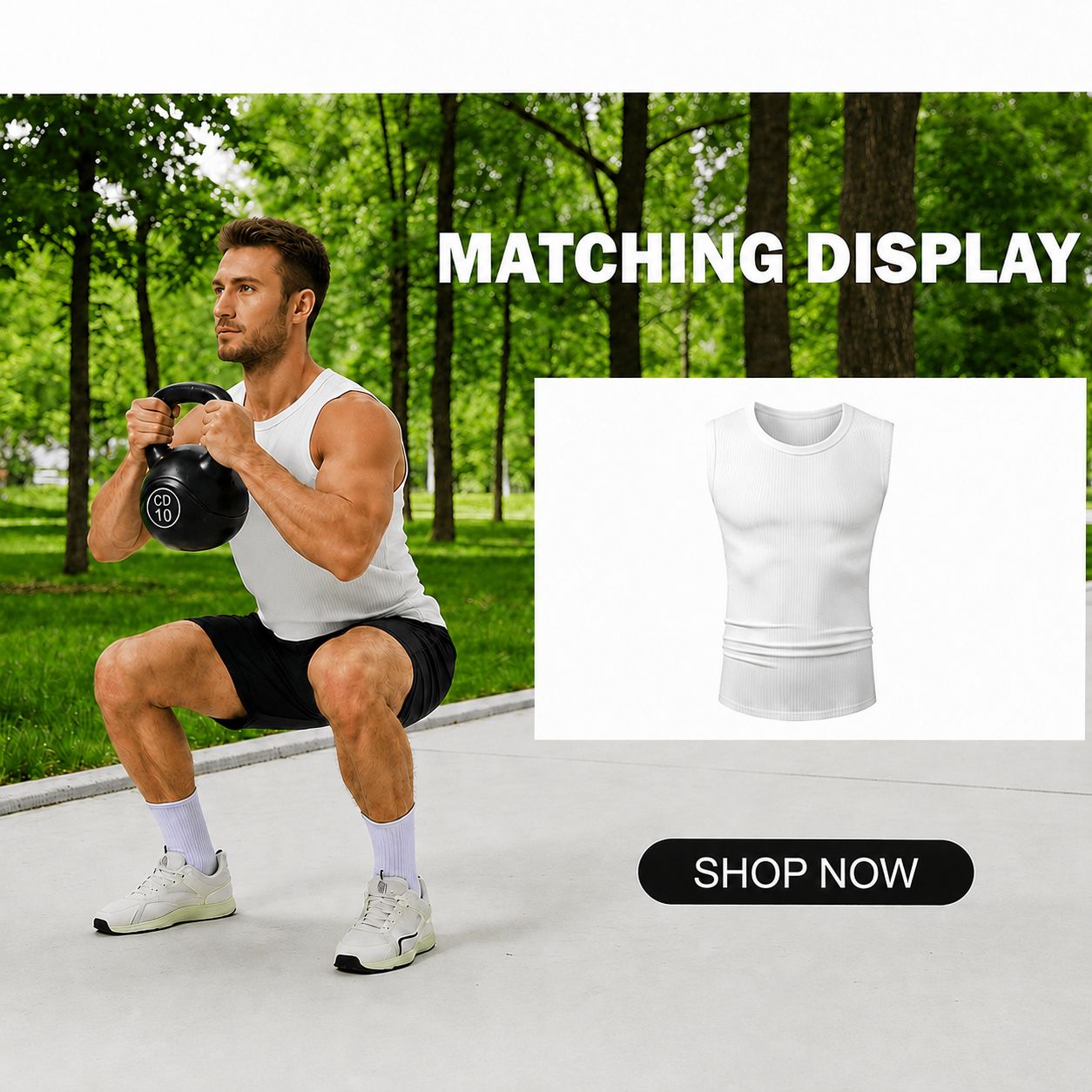🔥 Hot Sale 50% OFF | Men’s Wide Strap Ribbed Tank Top 💪 Summer Casual Sleeveless Shirt