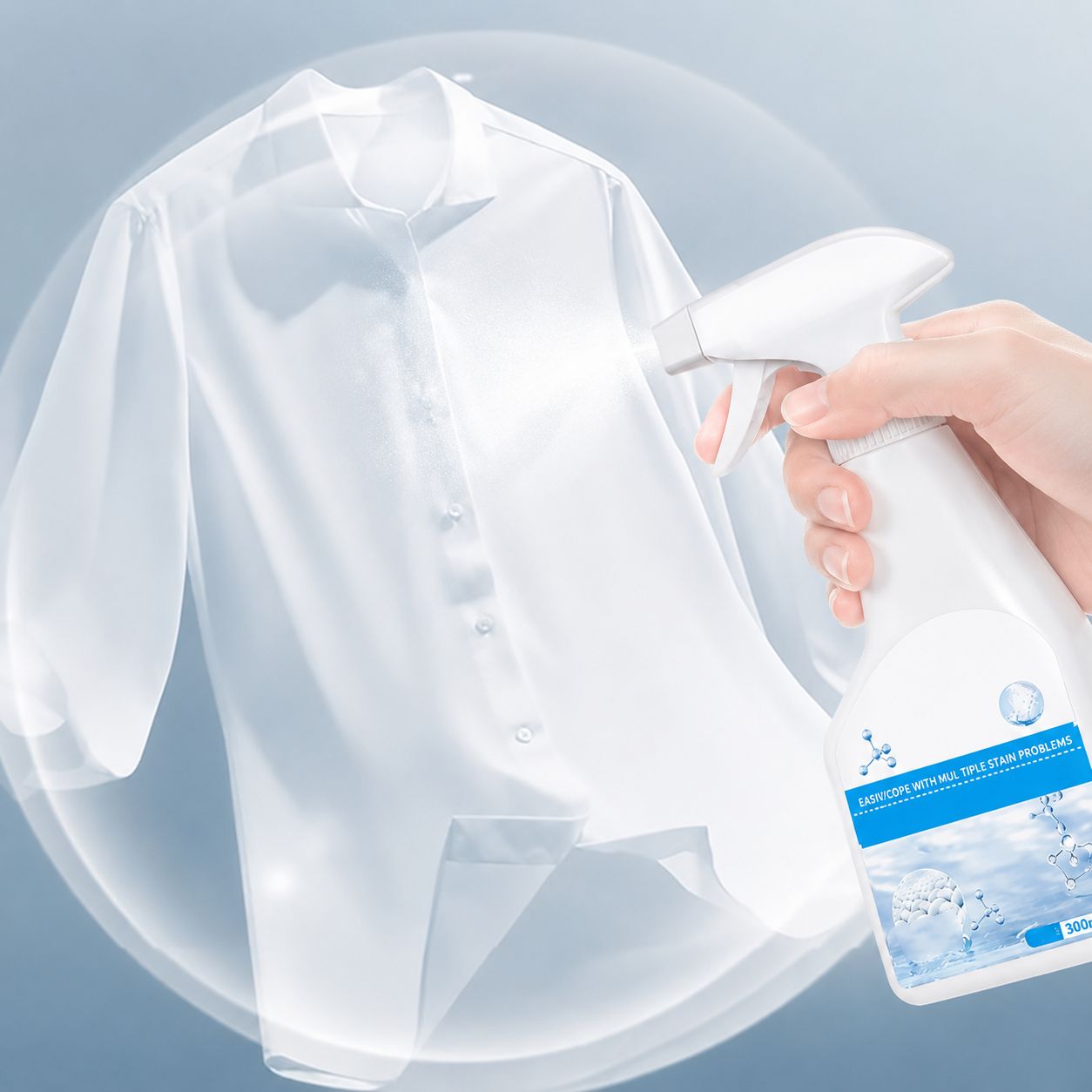 🔥 50%+ OFF Today! 👚 Laundry Stain & Oil Remover Spray | Deep-Clean Fabric Cleaner ✨