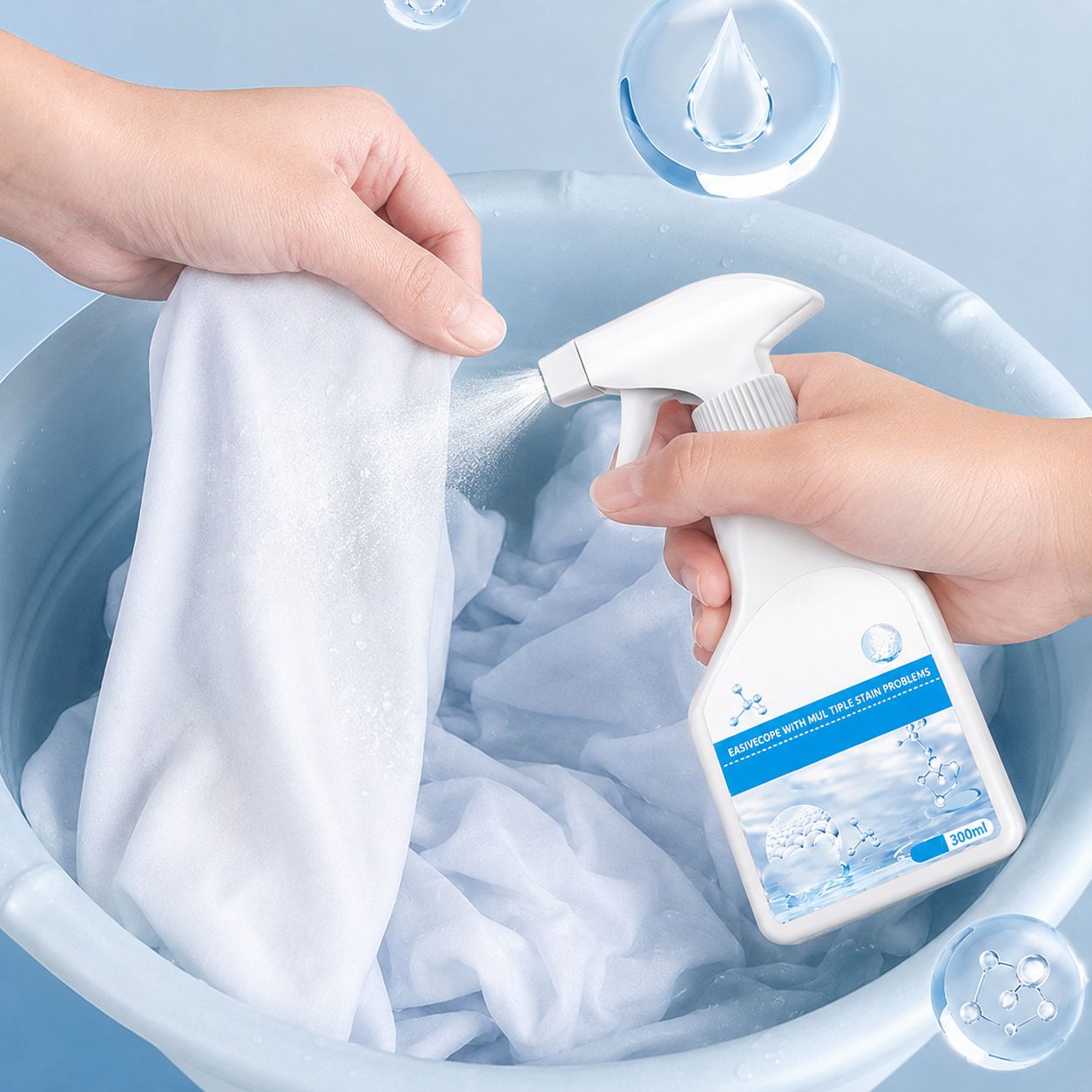 🔥 50%+ OFF Today! 👚 Laundry Stain & Oil Remover Spray | Deep-Clean Fabric Cleaner ✨