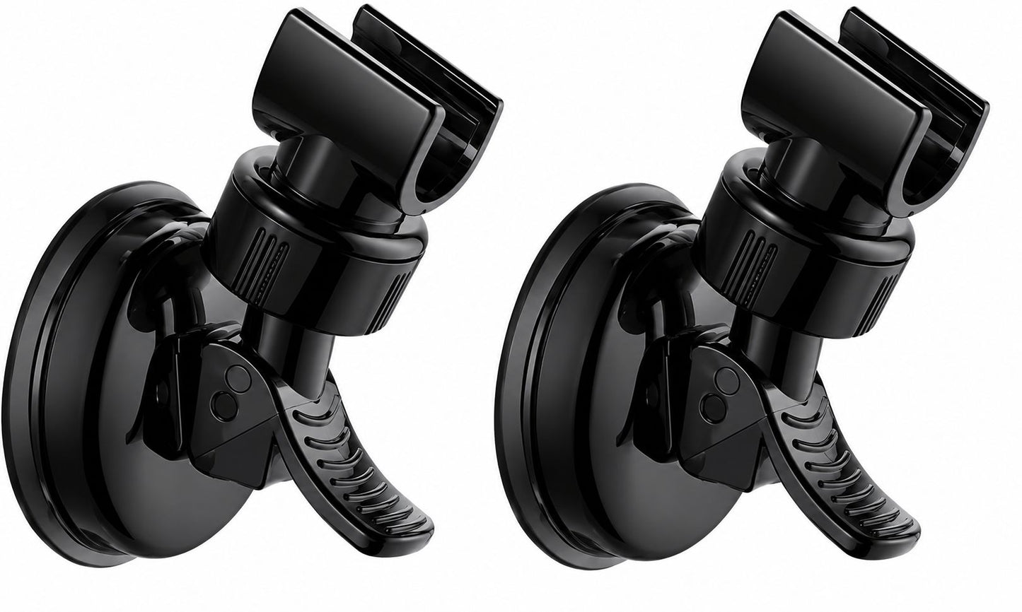 🔥 Hot Sale 49% OFF | 🚿 Adjustable Shower Head Holder Set | No-Drill Suction Mount (2PCS)