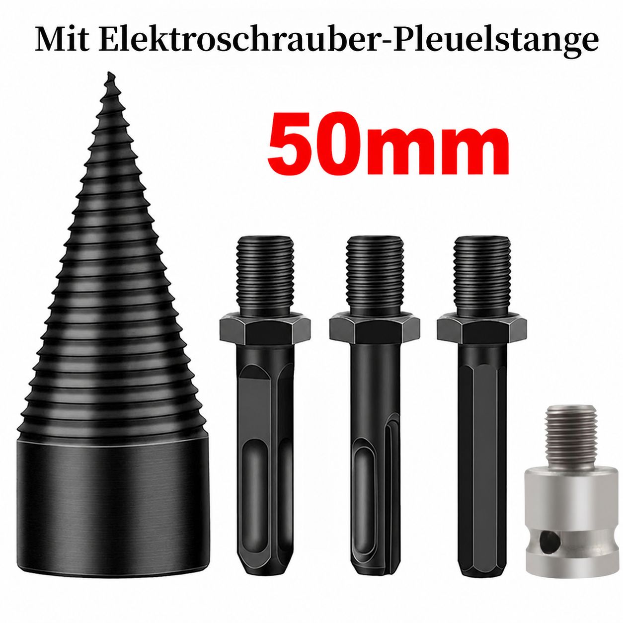 🥳2026 HOT SALE🥳💞50K+ SOLD!🔧✅The Professional Upgrade for Firewood Prep. Durable Drill Set Makes Quick Work of Logs. 🛠️⚡