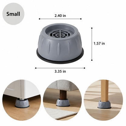 🏠 Anti-Vibration Washing Machine Stabilizer Pads (4-Pack)