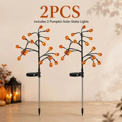 🔥HOT DEAL – 50% OFF🎃 Pumpkin Solar Stake Lights