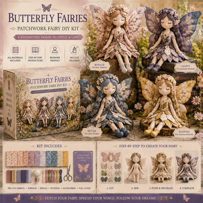 🌸Fairy Patchwork DIY Collection