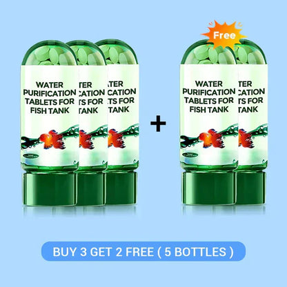 🥳2026 HOT SALE🐠💧 Fish Tank Purification Tablets – Clears Cloudy Water & Reduces Algae Fast