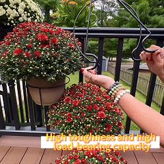 🔥2026 Hot Sale - Railing Plant Hanger🌸Easily create your dream garden.🌸