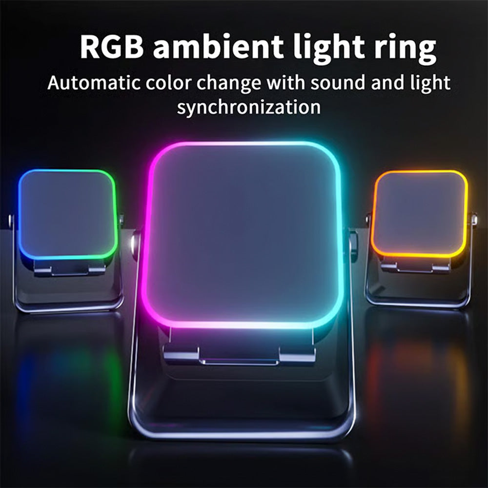 3-in-1 Wireless Speaker Phone Stand with Power Bank