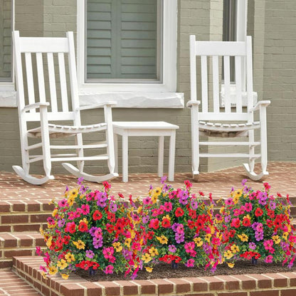 🔥 Best Seller🌸 🌿 UV-Resistant & Waterproof Artificial Daisy & Eucalyptus Stakes – Indoor & Outdoor Floral Decor