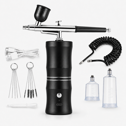 Electric Airbrush Kit with Compressor