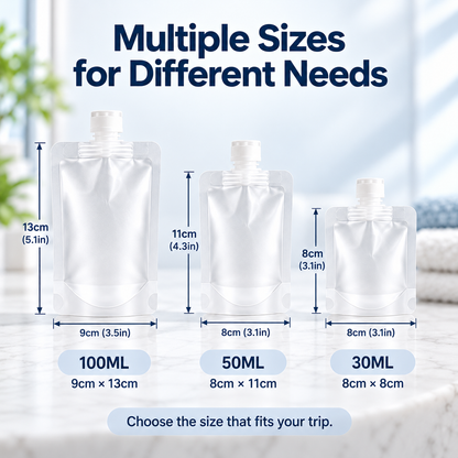 🔥Last Day 50% Off ✨Portable Travel Fluid Dispensing Packing Bag🏷️