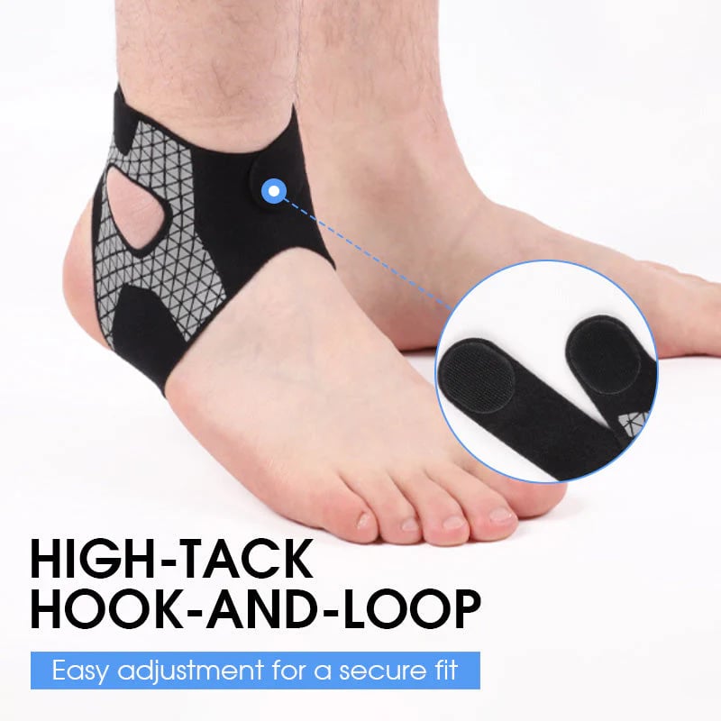 ⏳ 50% OFF Today ⏰ Adjustable Elastic Ankle Brace 🦶 Comfortable Support for Sports, Walking & Daily Use