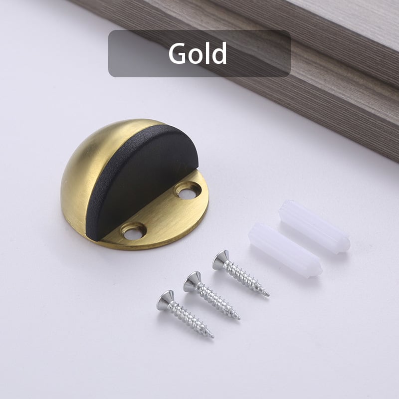 🔥HOT SALE🔥Hidden Stainless Steel Rubber Dual-use Door Stopper Door Holders