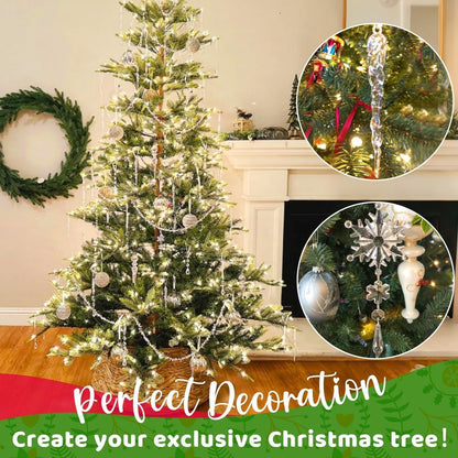 🎅🎄Crystal Snowflake Ornaments – Winter New Year Party