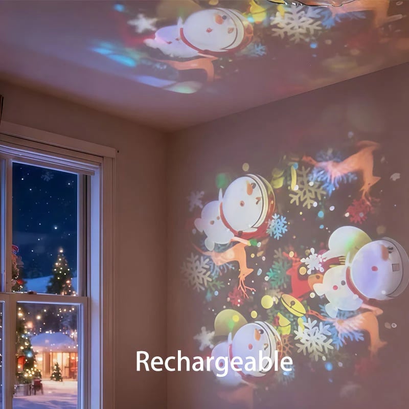 🔥Last Day 50% Off🔥💡Dynamic rotating LED light projector