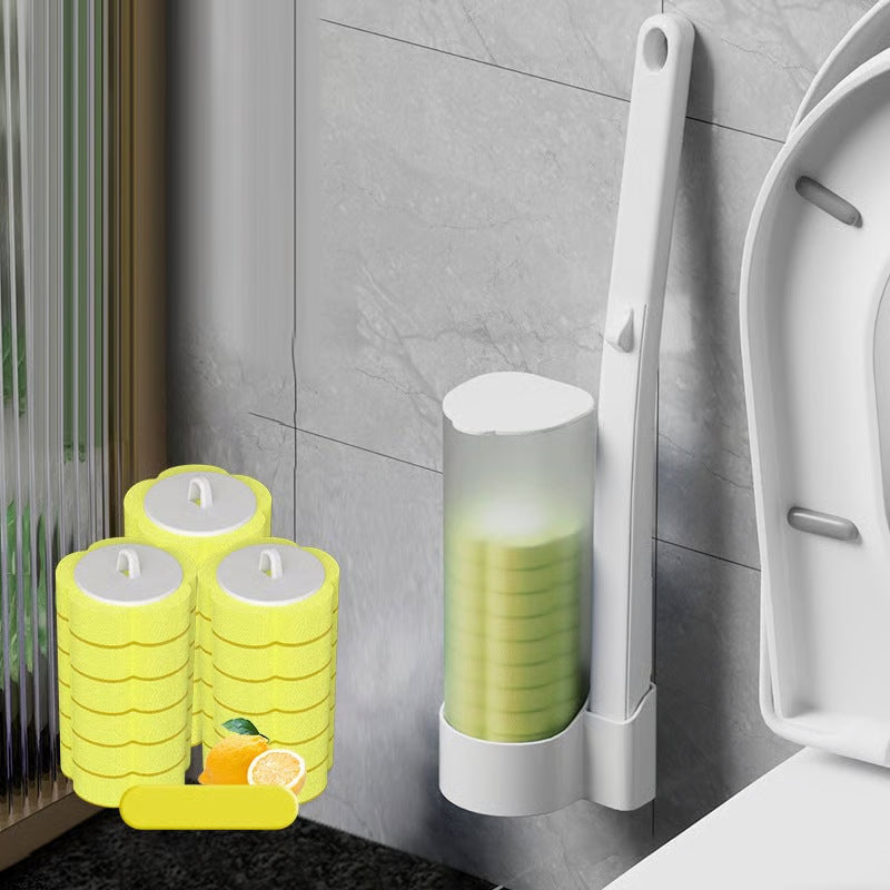 👉 Disposable Toilet Cleaning Brush — Hygienic, Easy & Mess-Free