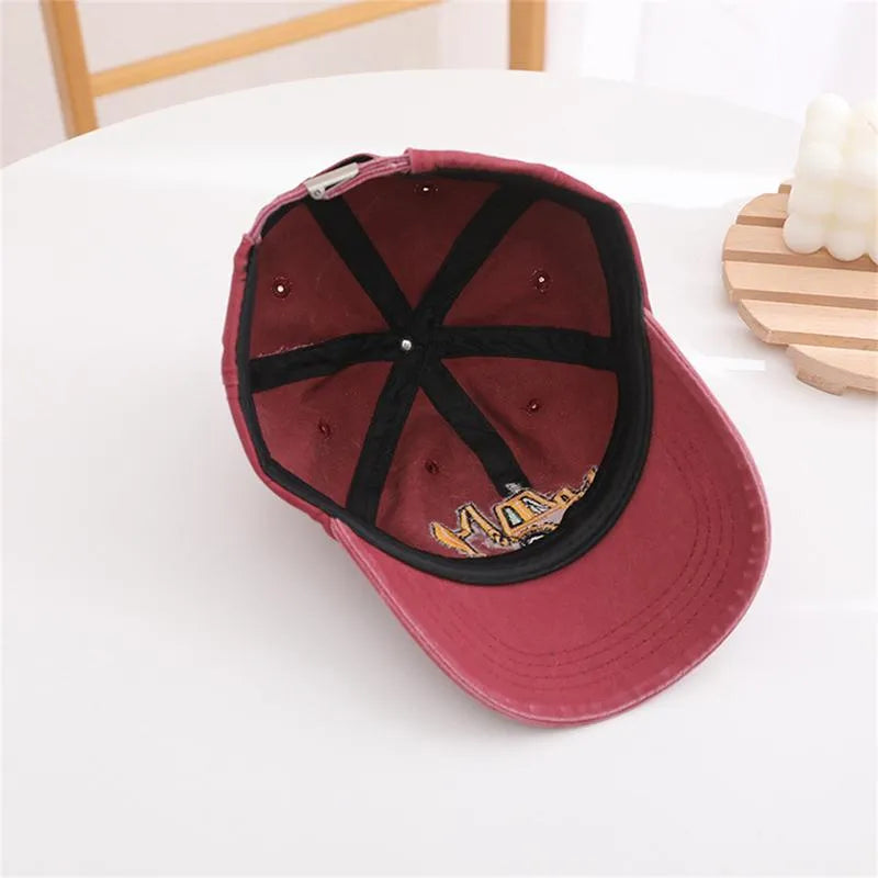 🚜Toddler Excavator Baseball Hat