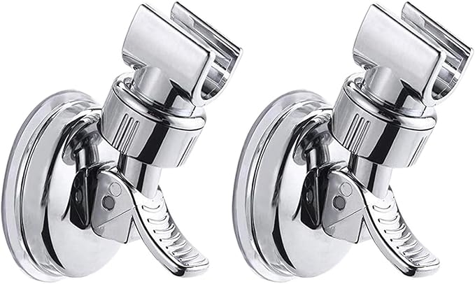 🔥 Hot Sale 49% OFF | 🚿 Adjustable Shower Head Holder Set | No-Drill Suction Mount (2PCS)