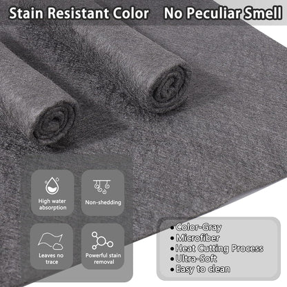 🫧 Limited-Time 49% OFF | Thickened Magic Cleaning Cloth 🪟 Streak-Free Wipe for Glass, Kitchen & Car