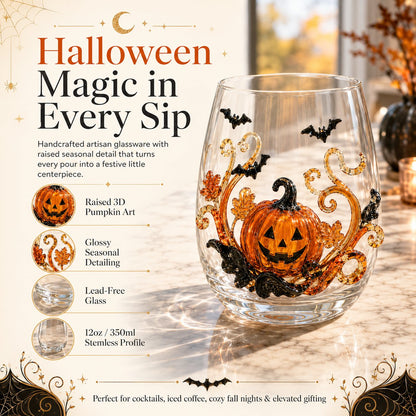 🎃 Limited-Time 49% OFF | 3D Halloween Glassware Collection ✨ Magical Cups for Spooky Party Moments